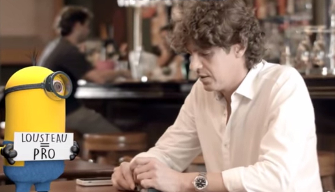 Video: los minions decepcionados con Lousteau