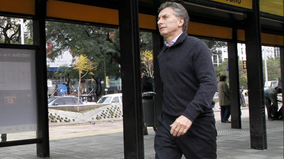 Sin Larreta, Macri inauguró el Metrobus