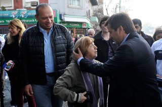 Recalde sumó a Berni a sus recorridas