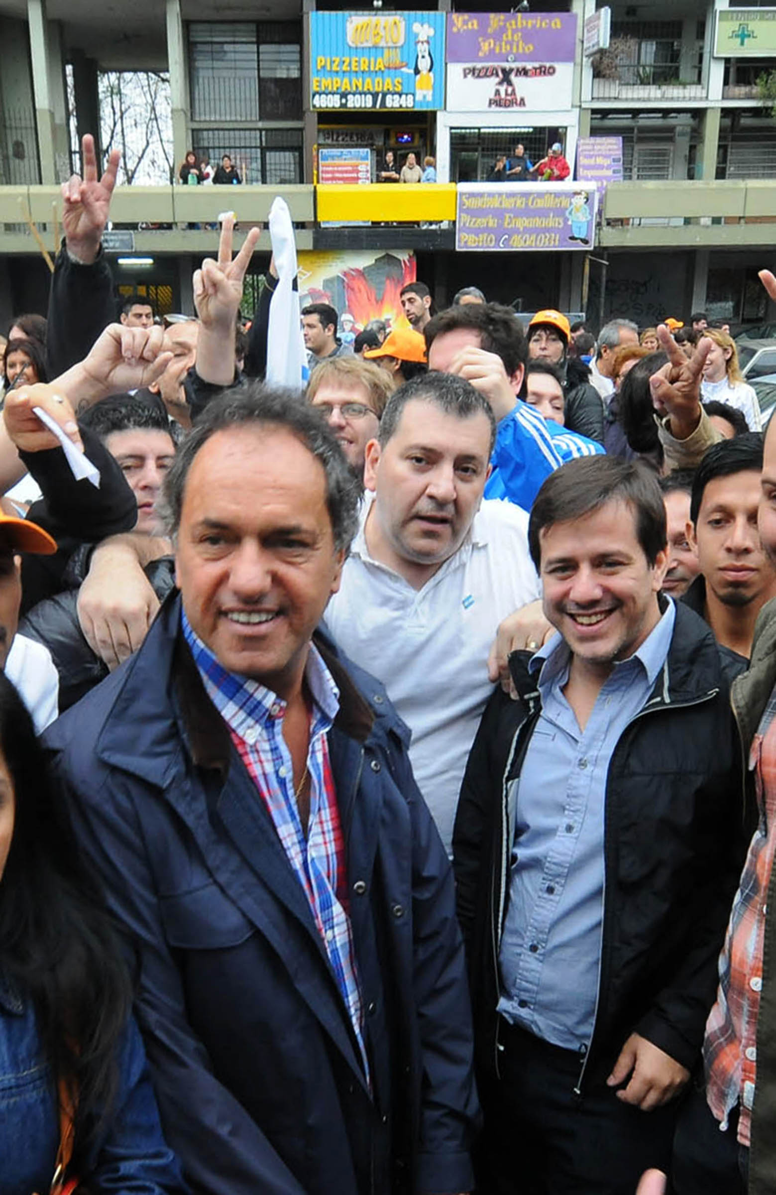 Scioli volvió a respaldar a Recalde
