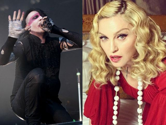 Madonna responde propuesta de sexo de Marilyn Manson