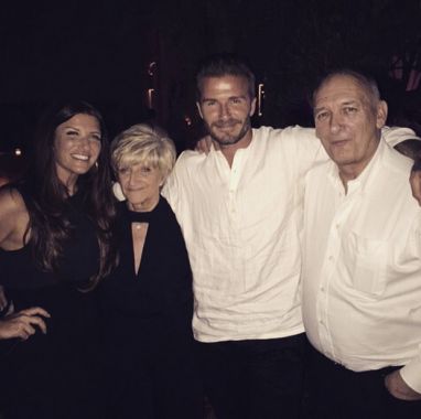 La mega fiesta de 40 de David Beckham