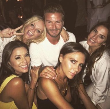 La mega fiesta de 40 de David Beckham