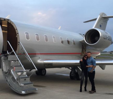 La mega fiesta de 40 de David Beckham