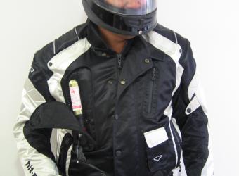 Ropa con sensores para evitar choque 