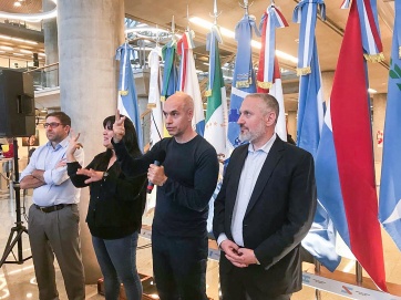 Larreta recibió a jóvenes del Parlamento Federal Juvenil Inadi