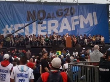 Marcha contra el G20 y el FMI: 8 detenidos en la previa