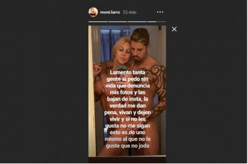 Contundente descargo de Mónica Farro luego de que Instagram eliminara sus fotos ultrahots