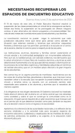 Juntos por el Cambio sale a apoyar a Larreta y pide la vuelta a las aulas