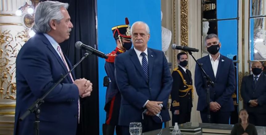 Taiana y Zabaleta juraron como ministros del Gabinete nacional