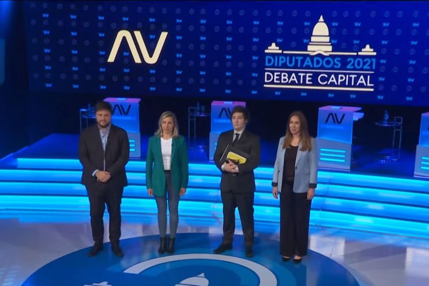 Los candidatos a diputados nacionales se cruzaron en un debate televisivo
