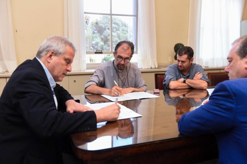 Nación y la Iglesia proyectan obras para un instituto de formación