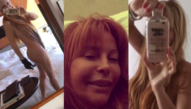 Graciela Alfano desnuda en Nueva York