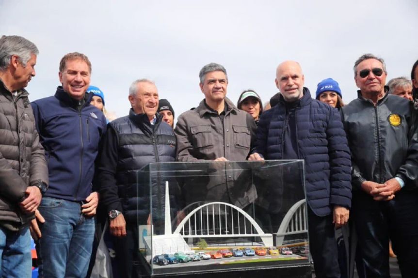 Larreta encabezó la inauguración de la nueva pista del autódromo Gálvez