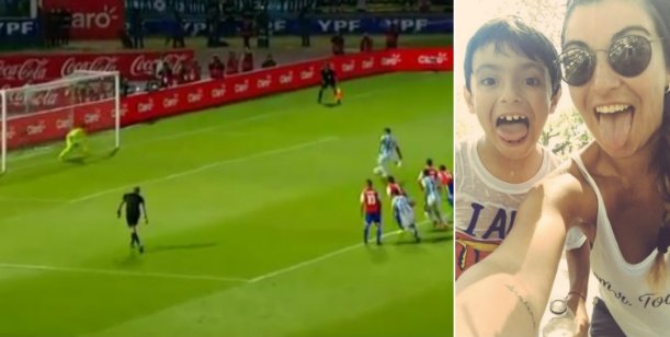 El Kun erró un penal y Giannina lo defendió