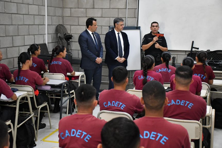 Jorge Macri dio la bienvenida a cadetes de la Policía: Nadie está por encima de la ley