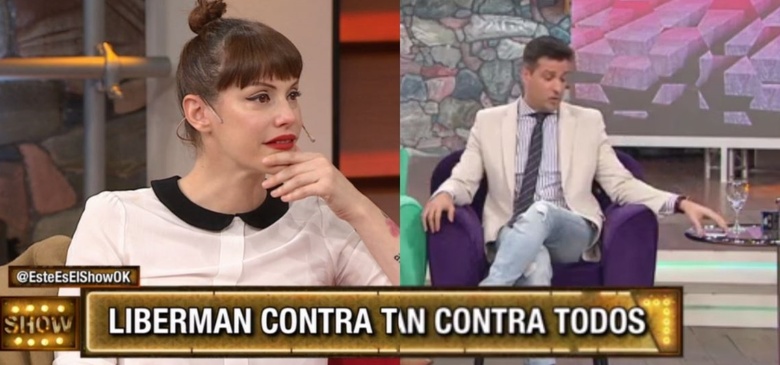 Fuerte cruce entre Listorti y Connie Ansaldi