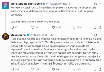 La furiosa respuesta de Icardi al Ministerio de Transporte