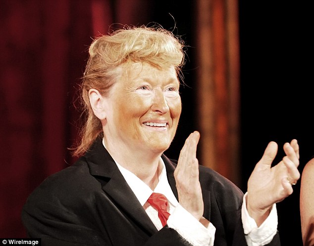 Divertida parodia de Meryl Streep a Trump